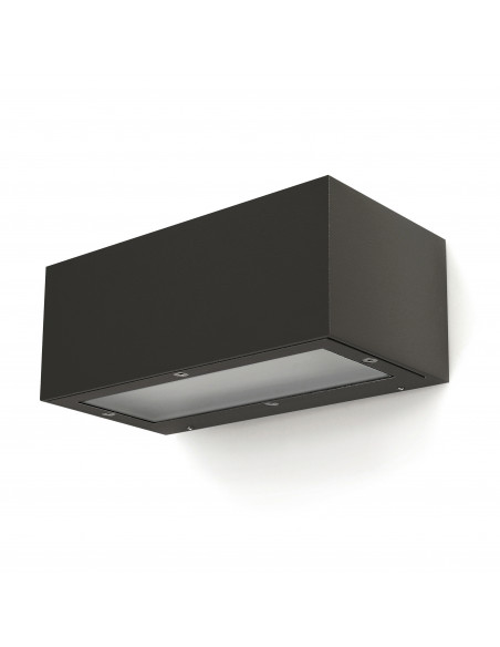 Applique ISORA IP65 LED SMD 8.30W 1500lm CRI80 3000K Anthracite NOVOLUX LIGHTING 157C-L0109B-04