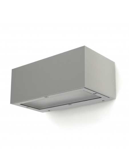 Applique ISORA IP65 E27 20W up-down Gris NOVOLUX LIGHTING 157D-G05X1A-03