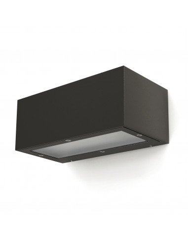 Applique ISORA IP65 E27 20W up-down Anthracite NOVOLUX LIGHTING 157D-G05X1A-04