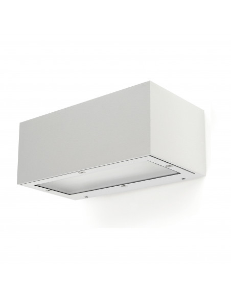 Applique ISORA IP65 LED SMD 2x8.30W 1500lm CRI80 3000K up-down Blanc NOVOLUX LIGHTING 157D-L01G9B-01