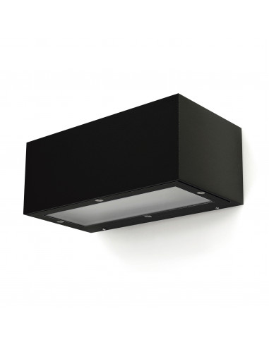 Applique ISORA IP65 LED SMD 2x8.30W 1500lm CRI80 3000K up-down Noir NOVOLUX LIGHTING 157D-L01G9B-02