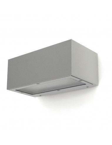 Applique ISORA IP65 LED SMD 2x8.30W 1500lm CRI80 3000K up-down Gris NOVOLUX LIGHTING 157D-L01G9B-03