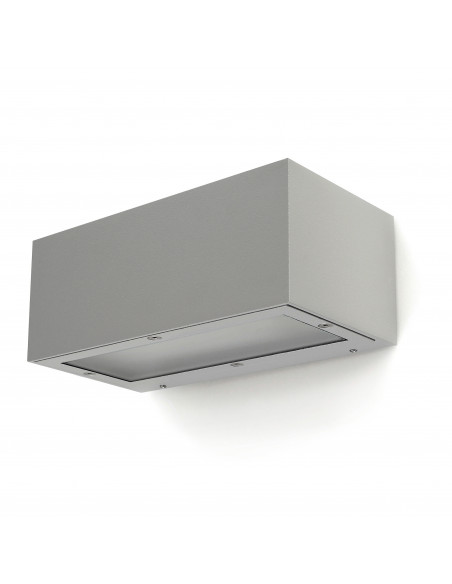 Applique ISORA IP65 LED SMD 2x8.30W 1500lm CRI80 3000K up-down Gris NOVOLUX LIGHTING 157D-L01G9B-03