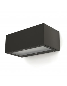 Applique ISORA IP65 LED SMD 2x8.70W 1500lm CRI80 3000K up-down Anthracite NOVOLUX LIGHTING 157D-L01G9B-04