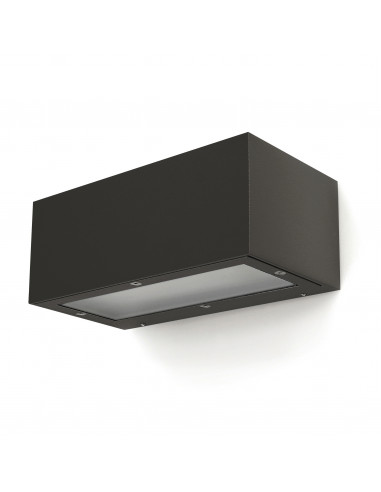 Applique ISORA IP65 LED SMD 2x8.70W 1500lm CRI80 3000K up-down Anthracite NOVOLUX LIGHTING 157D-L01G9B-04