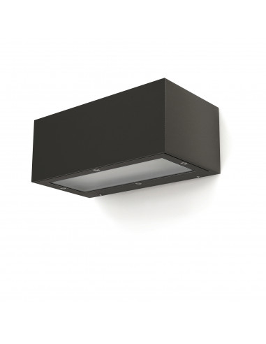 Applique ISORA IP65 LED SMD 2x8.30W 1595lm CRI80 4000K up-down Anthracite NOVOLUX LIGHTING 157D-L02G9B-04