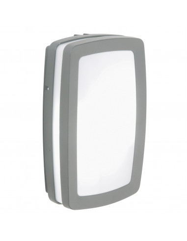 Applique KIRA IP54 E27 2x20W Gris NOVOLUX LIGHTING 169A-G05X1A-03