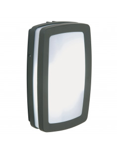 Applique KIRA IP54 E27 2x20W Anthracite NOVOLUX LIGHTING 169A-G05X1A-04