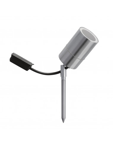 Projecteur avec piquet tilt KOBE IP44 GU10 4.50W Acier inoxydable NOVOLUX LIGHTING 172A-G21X1A-30