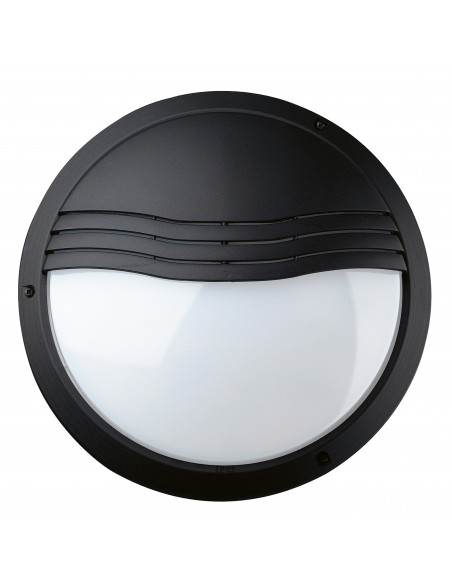 Applique PLAFF Round Hood IP65 E27 42W Noir NOVOLUX LIGHTING 240D-G05X1A-02