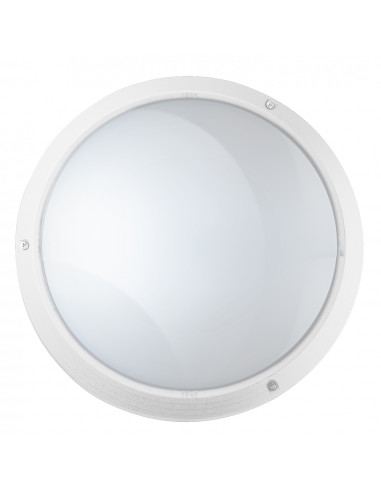 Applique PLAFF Round IP65 E27 42W Blanc NOVOLUX LIGHTING 240E-G05X1A-01