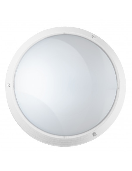 Applique PLAFF Round IP65 E27 42W Blanc NOVOLUX LIGHTING 240E-G05X1A-01