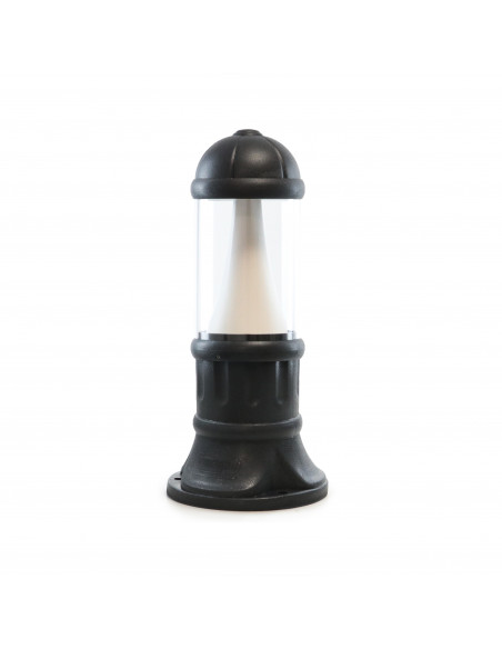 Borne SAURO IP55 GX53 LED T2 10W 1200lm 1200lm 1200lm CRI80 3000K 4000K 6500K 500mm Noir NOVOLUX LIGHTING 272A-G31X1A-02