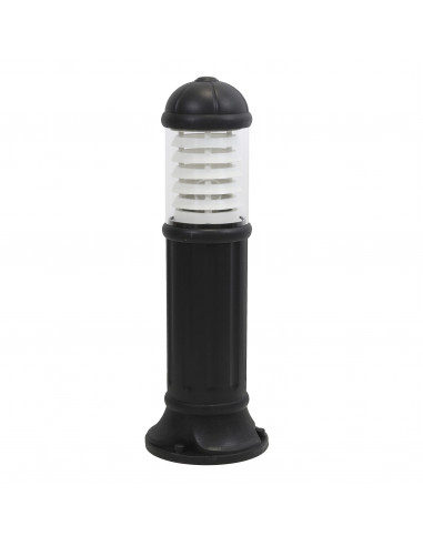 Borne SAURO IP55 E27 30W 800mm Noir NOVOLUX LIGHTING 272B-G05X1A-02