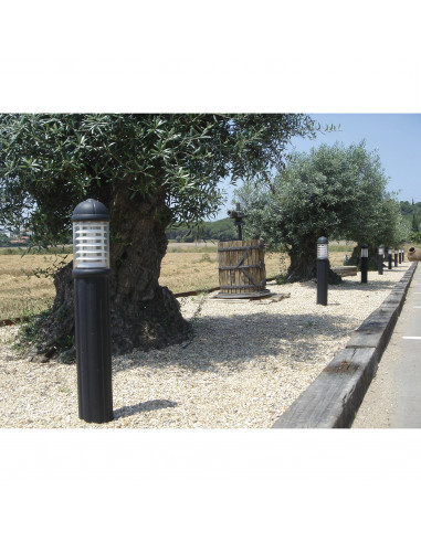 Borne SAURO IP55 GX53 LED T2 10W 1200lm 1200lm 1200lm CRI80 3000K 4000K 6500K 1100mm Noir NOVOLUX LIGHTING 272C-G31X1A-02