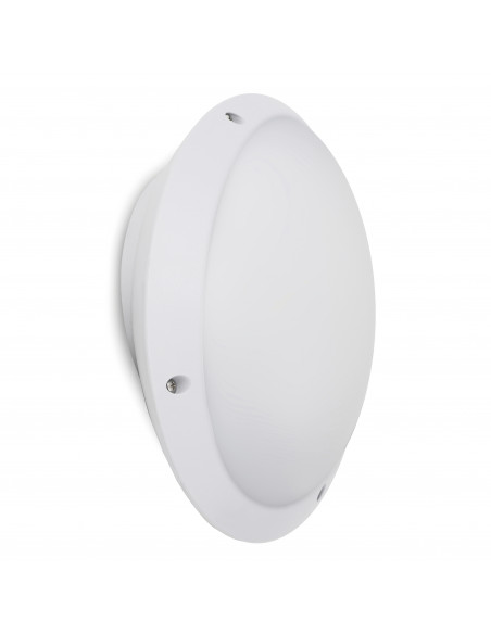 Applique TEIA Oval IP66 E27 23W Blanc NOVOLUX LIGHTING 317A-G05X1A-01