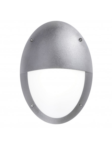 Applique TEIA Ver. Hood IP66 E27 23W Gris NOVOLUX LIGHTING 317B-G05X1A-03