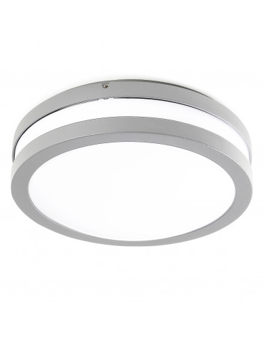 Applique KIRA IP54 E27 23W Gris NOVOLUX LIGHTING 321A-G05X1A-03