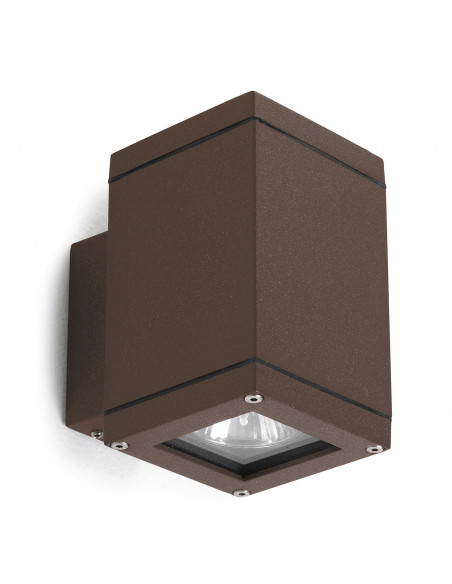 Applique SETH Medium Square IP65 LED SMD AC 4W 510lm CRI80 4000K Oxyde brun NOVOLUX LIGHTING 398A-L0205B-90