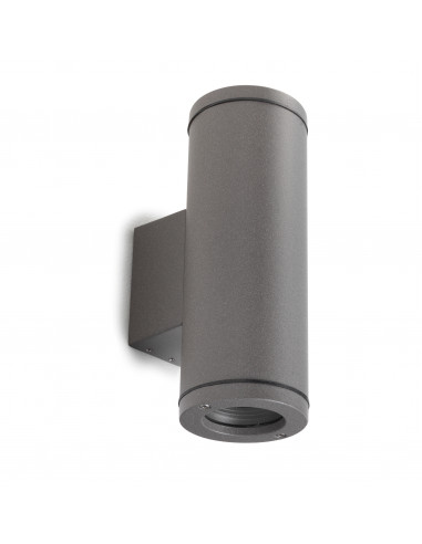 Applique SETH Round IP65 GU10 2x50W up-down Anthracite NOVOLUX LIGHTING 399B-G21X1A-04