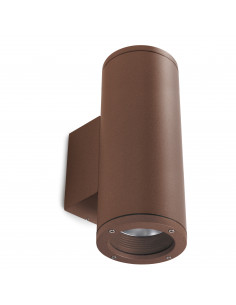 Applique SETH Round IP65 E27 2x75W up-down Oxyde brun NOVOLUX LIGHTING 399D-G05X1A-90