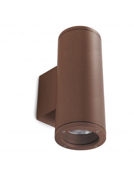 Applique SETH Round IP65 E27 2x75W up-down Oxyde brun NOVOLUX LIGHTING 399D-G05X1A-90