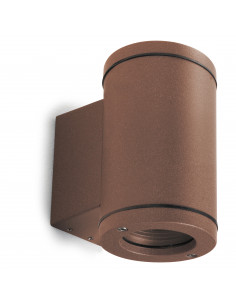 Applique SETH Round IP65 GU10 50W Oxyde brun NOVOLUX LIGHTING 399E-G21X1A-90