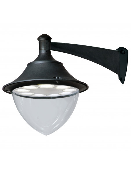 Applique classique GUNTHER-60 IP65 GX53 9x10W Noir NOVOLUX LIGHTING 408B-G31X1A-02