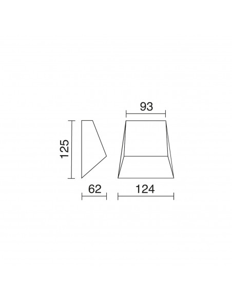 Applique ARTAL IP54 LED COB 7W 780lm CRI80 3000K 108º Anthracite NOVOLUX LIGHTING 445A-L0107A-04