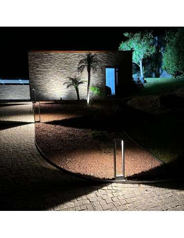 Borne SIBILA IP54 LED COB 7W 750lm CRI80 3000K 120º 650mm Anthracite NOVOLUX LIGHTING 455A-L0105A-04