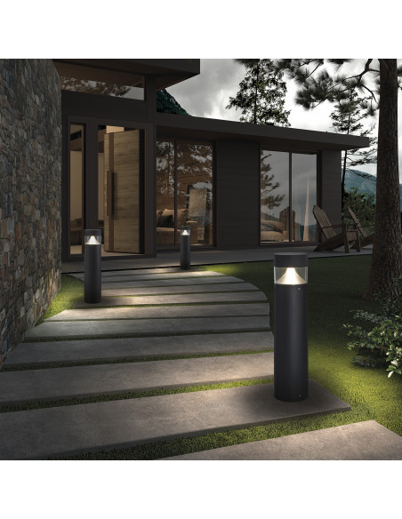 Borne BINDELLA IP65 LED SMD 7W 960lm CRI80 3000K 650mm Anthracite NOVOLUX LIGHTING 554A-L0108A-04