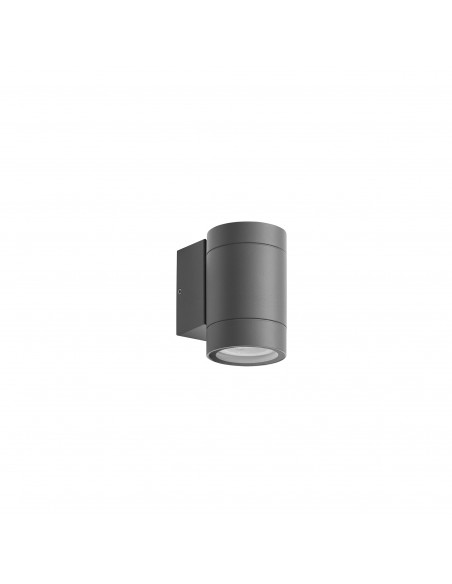 Applique CUB Round IP54 GU10 4.50W Anthracite NOVOLUX LIGHTING 555F-G21X1A-04