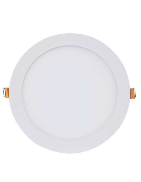 Plafonnier encastré GIA Round Recessed IP23 LED SMD 18W 1535lm CRI80 3000K Blanc NOVOLUX LIGHTING 599A-L3118A-01