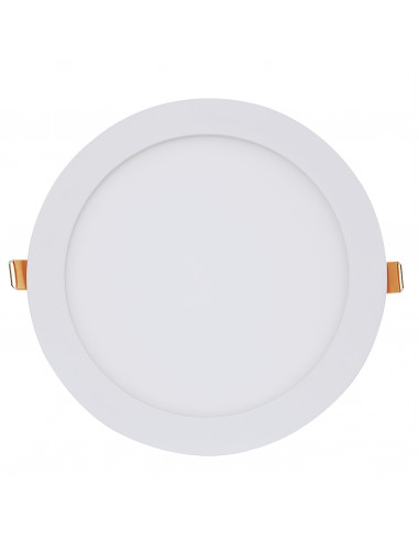 Plafonnier encastré GIA Round Recessed IP23 LED SMD 18W 1710lm CRI80 4000K Blanc NOVOLUX LIGHTING 599A-L3318A-01