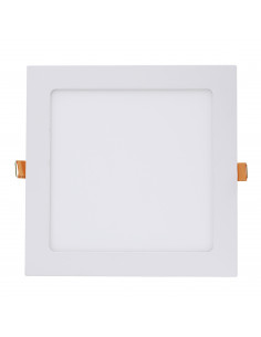 Plafonnier encastré GIA Square Recessed IP23 LED SMD 24W 2280lm CRI80 4000K Blanc NOVOLUX LIGHTING 599B-L3324A-01