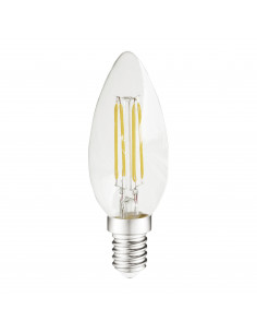 Lampe LED FILAMENT E14 LED Bulb 4W 470lm CRI80 2700K 360º NOVOLUX LIGHTING 632D-L0404B-01