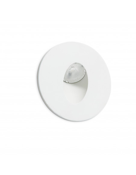 Encastré mural LIGUR Round IP44 LED SMD 3W 160lm CRI80 3000K Blanc NOVOLUX LIGHTING 706B-L0103B-01