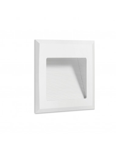 Encastré mural WINDOW 2 IP44 LED SMD 3W 160lm CRI80 3000K Blanc NOVOLUX LIGHTING 726A-L0103B-01