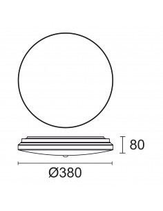 Applique CARME NOVOLUX LIGHTING 731G-L4130R-28 2
