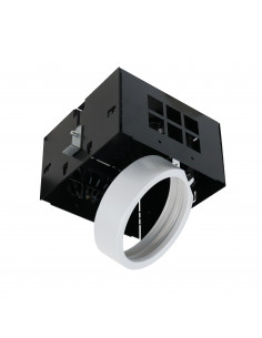 Plafonnier encastré tilt ATOLON G53 75W Blanc NOVOLUX LIGHTING 738F-G18RCB-01