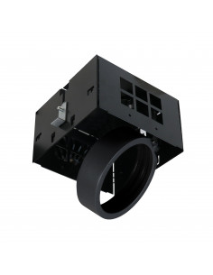 Plafonnier encastré tilt ATOLON G53 75W Noir NOVOLUX LIGHTING 738F-G18RCB-02