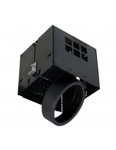 Plafonnier encastré tilt ATOLON GU10 15W Noir NOVOLUX LIGHTING 738F-G21X1B-02