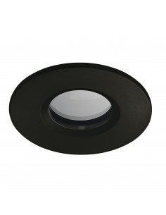 Plafonnier encastré PALMA Fixed Round IP65 GU5.3 50W Noir NOVOLUX LIGHTING 750A-G23X1D-02