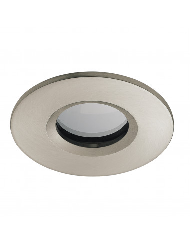 Plafonnier encastré PALMA Fixed Round IP65 GU5.3 50W Chromé mat NOVOLUX LIGHTING 750A-G23X1D-45