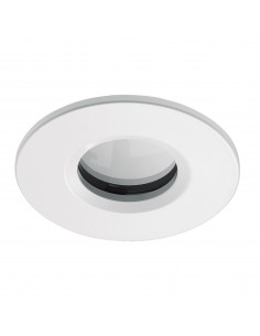 Plafonnier encastré PALMA Fixed Round IP65 GU10 50W Blanc NOVOLUX LIGHTING 750A-G42X1B-01