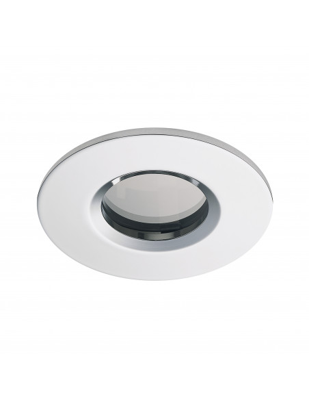Plafonnier encastré PALMA Fixed Round IP65 GU10 50W Chromé NOVOLUX LIGHTING 750A-G42X1B-32