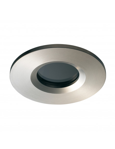 Plafonnier encastré PALMA Fixed Round IP65 GU10 50W Niquel mçatt NOVOLUX LIGHTING 750A-G42X1B-48