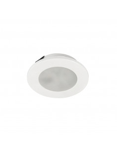 Plafonnier encastré IBIZA IP44 LED SMD 3.20W 290lm CRI80 3000K 110º Blanc NOVOLUX LIGHTING 753A-L3202B-01