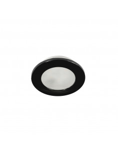 Plafonnier encastré IBIZA IP44 LED SMD 3.20W 290lm CRI80 3000K 110º Noir NOVOLUX LIGHTING 753A-L3202B-02