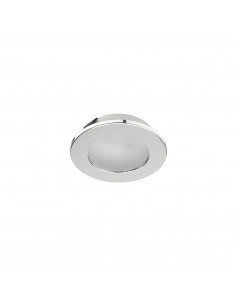 Plafonnier encastré IBIZA IP44 LED SMD 3.20W 290lm CRI80 3000K 110º Chromé NOVOLUX LIGHTING 753A-L3202B-32